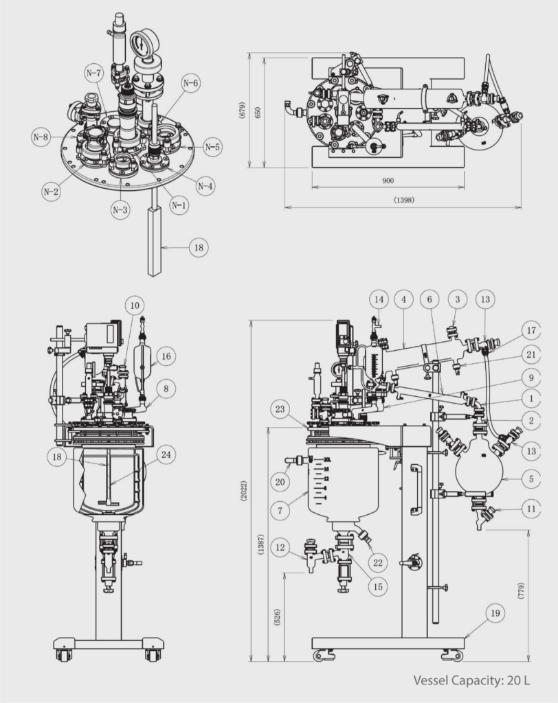 AGI_Glassplant Pilot Plant Reactor Plus Standard Package